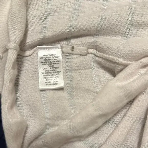 LOFT Long Sleeve Lightweight Top - Size S - Picture 5 of 5